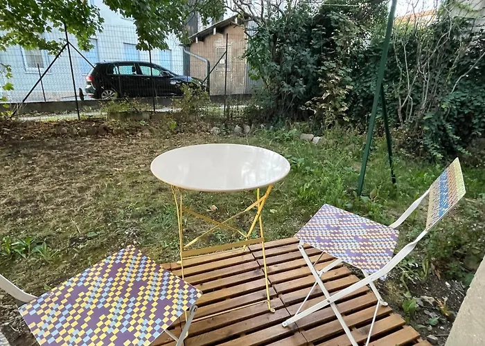 Le P\'Tit Montjoux - Appart Avec Jardin Proche Gare
